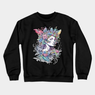 Watercolor Fairy #5 Crewneck Sweatshirt